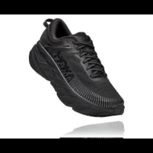 Hoka One  One Bondi 7 all black - Picture 8 of 9